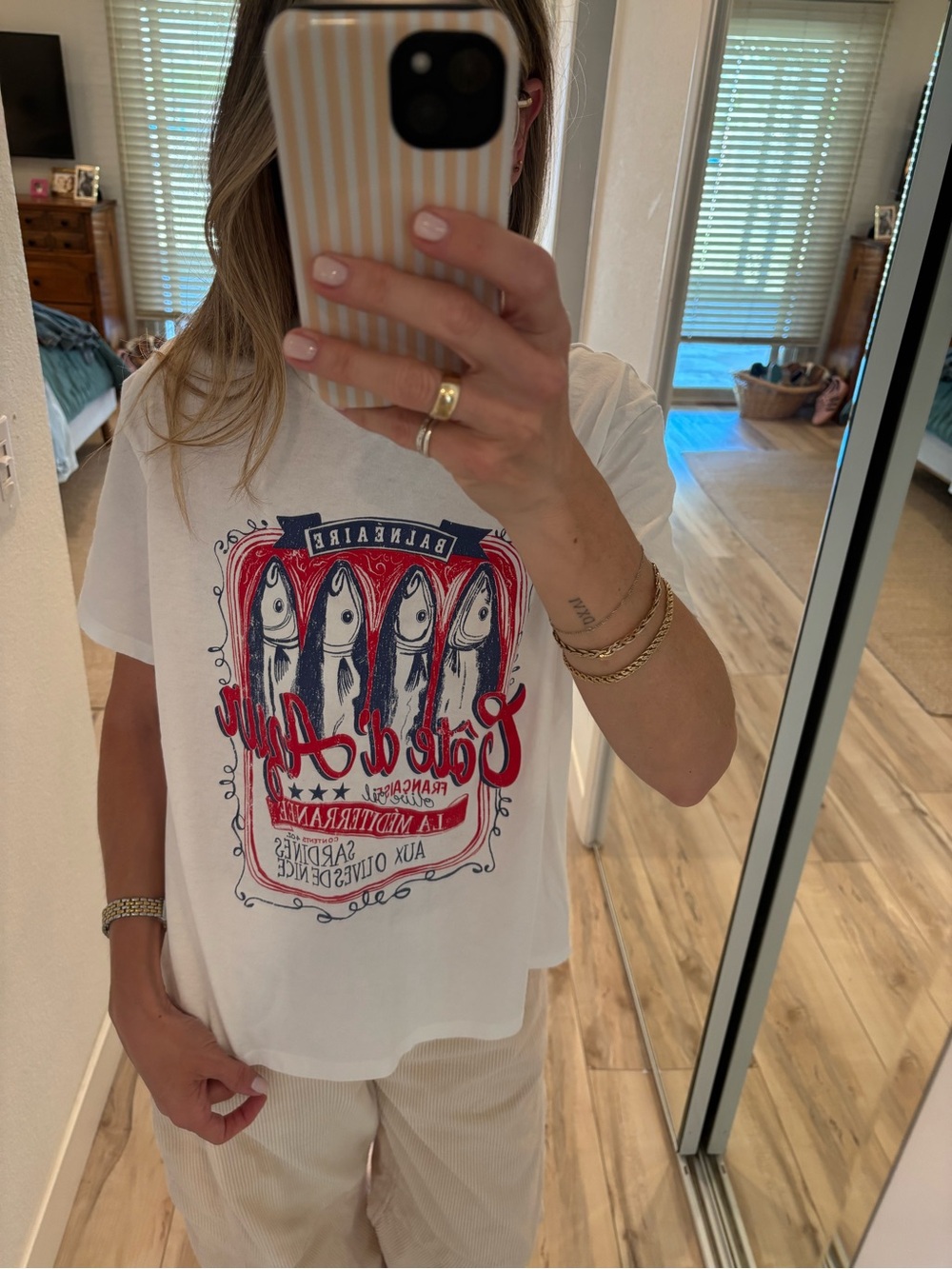 H&M sardines shirt